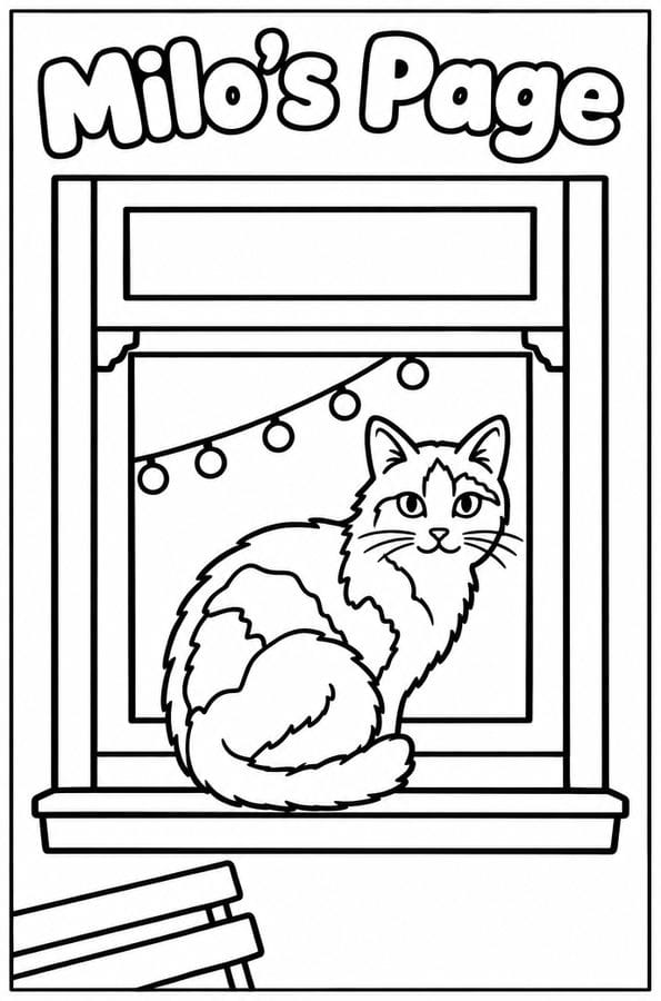 Coloring Page: an image made with AnyPic