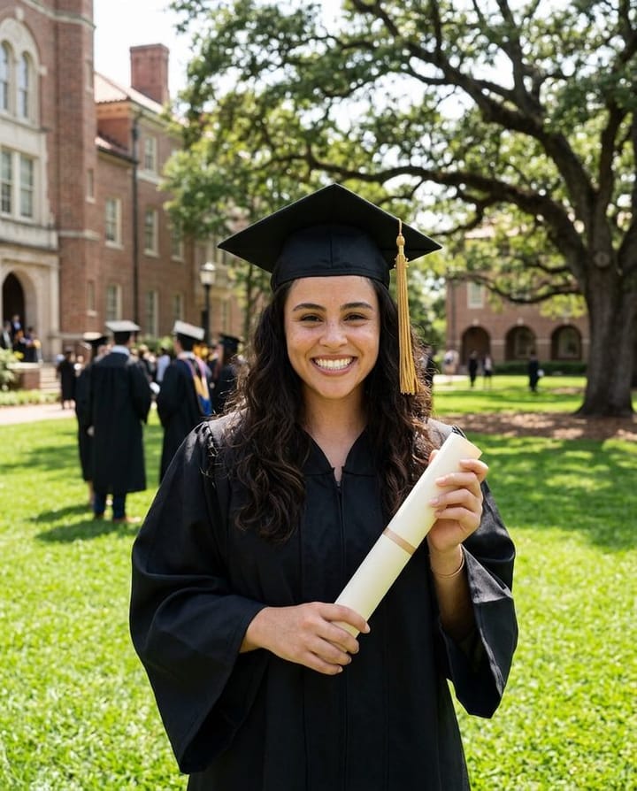 Graduation Portrait result made with AnyPic