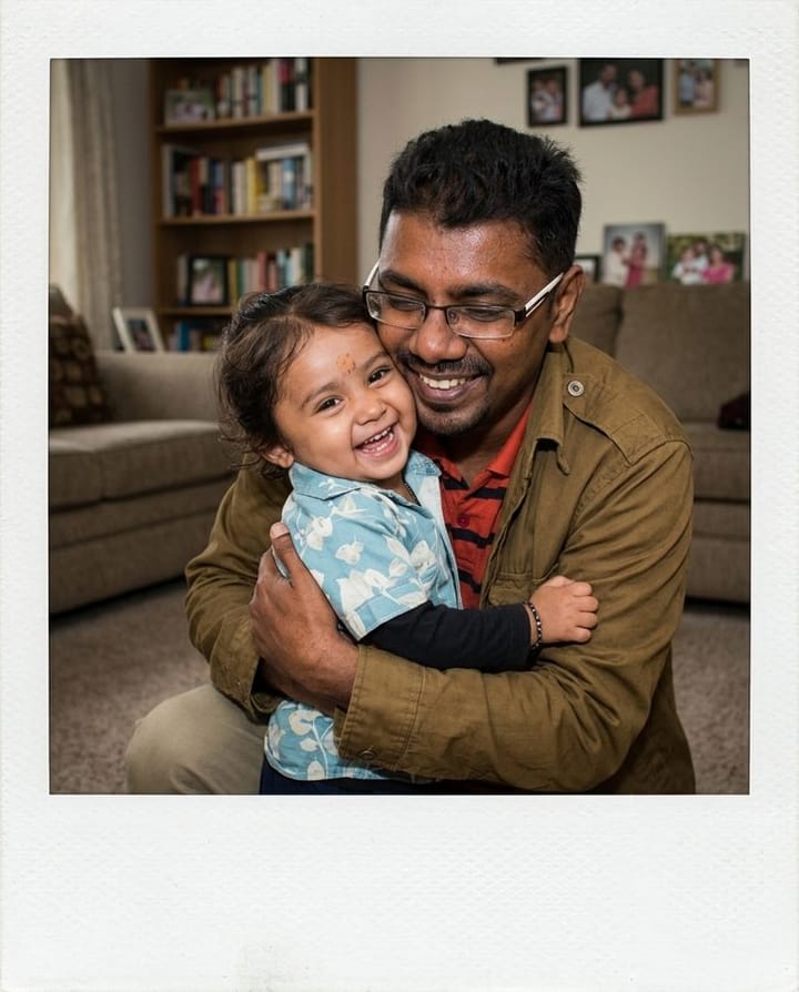 Hug Younger Me: an image made with AnyPic
