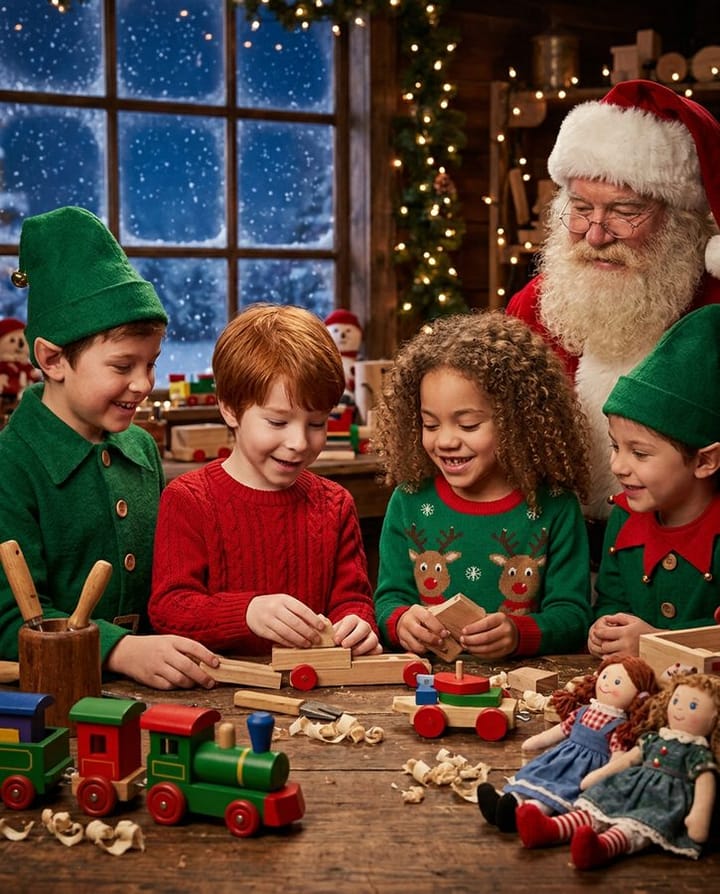 Santa's Workshop result made with AnyPic