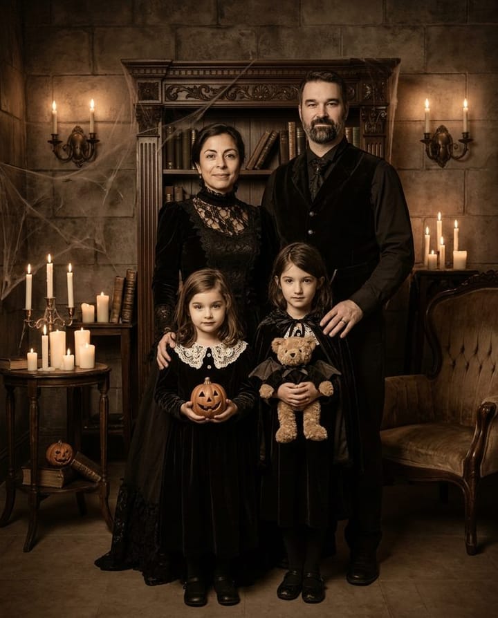 Spooky Family Photo: an image made with AnyPic