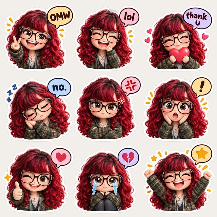 Sticker Pack: an image made with AnyPic